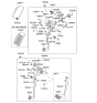 Diagram for 2007 Hyundai Elantra Brake Light Switch - 93810-2H000