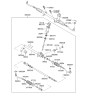 Diagram for Hyundai Elantra Touring Rack and Pinion Boot - 57740-1H000