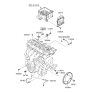 Diagram for 2009 Hyundai Elantra Oxygen Sensor - 39210-23900