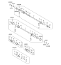 Diagram for 2008 Hyundai Elantra CV Joint Boot - 49506-2HA31