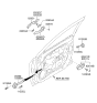 Diagram for Hyundai Elantra Door Check - 79380-2H000