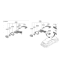 Diagram for 2023 Hyundai Ioniq 6 Side Marker Light - 87614-KL000