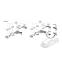 Diagram for Hyundai Ioniq 6 Mirror Cover - 87616-KL000