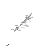 Diagram for Hyundai Ioniq 6 Steering Shaft - 56400-KL000