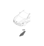 Diagram for 2023 Hyundai Ioniq 6 Side Marker Light - 921A1-KL100