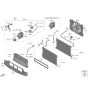 Diagram for 2023 Hyundai Ioniq 6 Radiator Hose - 25415-KL000