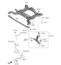 Diagram for Hyundai Ioniq 6 Control Arm Bolt - 62419-GI000