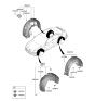 Diagram for 2023 Hyundai Ioniq 6 Wheelhouse - 86821-KL000