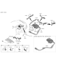 Diagram for Hyundai Ioniq 6 Fuse Box - 91958-KL020