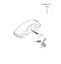 Diagram for 2023 Hyundai Ioniq 6 Car Key - 81996-KL010