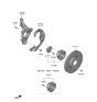 Diagram for Hyundai Ioniq 6 Steering Knuckle - 51711-KL100