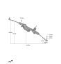 Diagram for 2023 Hyundai Ioniq 6 Steering Gear Box - 57700-KL000