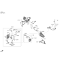 Diagram for 2023 Hyundai Genesis GV60 A/C Hose - 97763-CU540