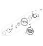 Diagram for Hyundai Ioniq 6 Steering Wheel - 56111-KL200-NNB