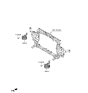 Diagram for Hyundai Ioniq 6 Horn - 96611-KL000