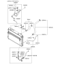 Diagram for Hyundai Entourage Radiator Hose - 25411-4D900