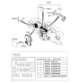 Diagram for 2008 Hyundai Entourage Fuse Box - 91954-4D090