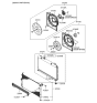 Diagram for Hyundai Entourage Radiator - 25310-4D900