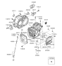 Diagram for 2006 Hyundai Entourage Dipstick - 46580-3A570