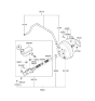 Diagram for Hyundai Entourage Brake Booster - 59110-4D500