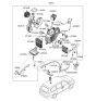 Diagram for 2006 Hyundai Entourage Blower Motor - 97945-4D001