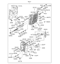 Diagram for 2008 Hyundai Entourage Valve Body - 46210-3A505