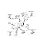 Diagram for Hyundai Car Speakers - 96330-3L300