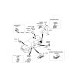 Diagram for 2012 Hyundai Santa Fe Car Speakers - 96330-3L300