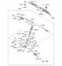 Diagram for Hyundai Entourage Center Link - 57724-4D000