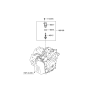 Diagram for 2008 Hyundai Entourage Vehicle Speed Sensors - 46510-39600