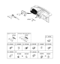 Diagram for Hyundai Entourage Seat Heater Switch - 93770-4D020-VA