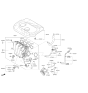 Diagram for Hyundai Tucson Intake Manifold - 28310-2E700