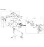 Diagram for Hyundai Tucson A/C Compressor - 97701-2S500