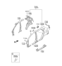 Diagram for 2009 Hyundai Tucson Fuel Filler Housing - 71531-2S000