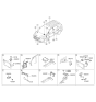 Diagram for 2013 Hyundai Tucson Horn - 96630-2S000