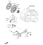 Diagram for 2014 Hyundai Tucson Clutch Disc - 41100-3D000