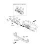 Diagram for 2014 Hyundai Tucson Blower Control Switches - 97250-2S240-TJN