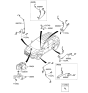 Diagram for Hyundai ABS Control Module - 58920-2S820