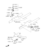 Diagram for Hyundai Tucson Engine Mount - 21810-2S900