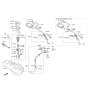 Diagram for 2012 Hyundai Tucson Fuel Filler Neck - 31036-2S500