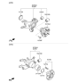 Diagram for Hyundai Axle Support Bushings - 55215-2S300