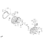 Diagram for Hyundai Bellhousing - 43111-3D010