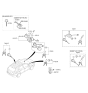 Diagram for 2014 Hyundai Tucson Door Lock Cylinder - 81905-2S112