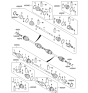 Diagram for 2014 Hyundai Tucson CV Joint Boot - 49694-2S010