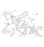 Diagram for 2014 Hyundai Tucson Heater Core - 97138-2S100