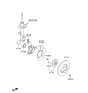 Diagram for 2014 Hyundai Tucson Steering Knuckle - 51715-2S500