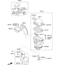 Diagram for 2011 Hyundai Tucson Air Duct - 28210-2S000