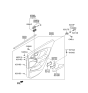 Diagram for 2014 Hyundai Tucson Armrest - 83720-2S113-9P