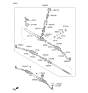 Diagram for Hyundai Tucson Rack And Pinion - 56500-2S010