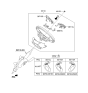 Diagram for Hyundai Tucson Cruise Control Switch - 96700-2S410-RJ5